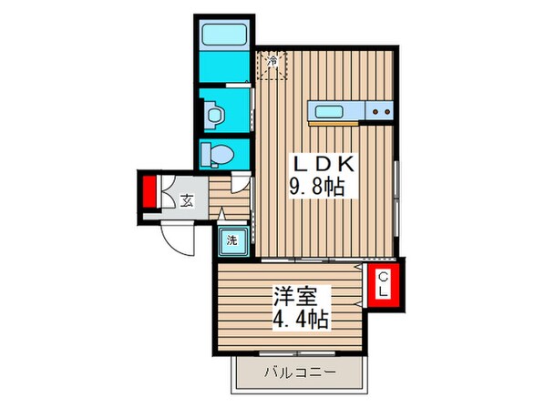 タウンコート妙典の物件間取画像